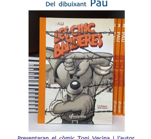 Santanyí acull la presentació del còmic “Les 5 banderes. Rebels amb causa”