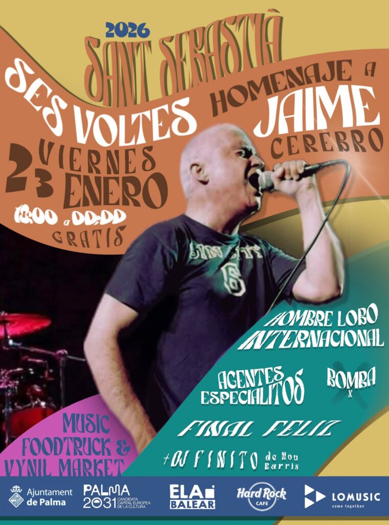 Ses Voltes acull un homenatge a Jaume “Cerebro” en el marc del Sant Sebastià 2026