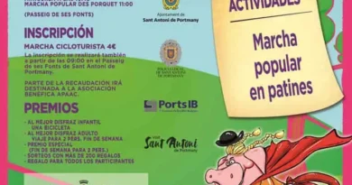 La XXIII Marxa Cicloturista Popular des Porquet omple Sant Antoni de disfresses, bicicletes i bon humor