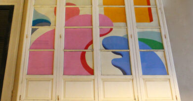 Llorenç Garrit exposa a El Mirador amb una intervenció plena de color i energia creativa