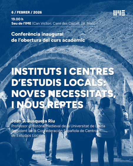 L’IME obre el curs amb una conferència sobre el futur dels centres d’estudis locals