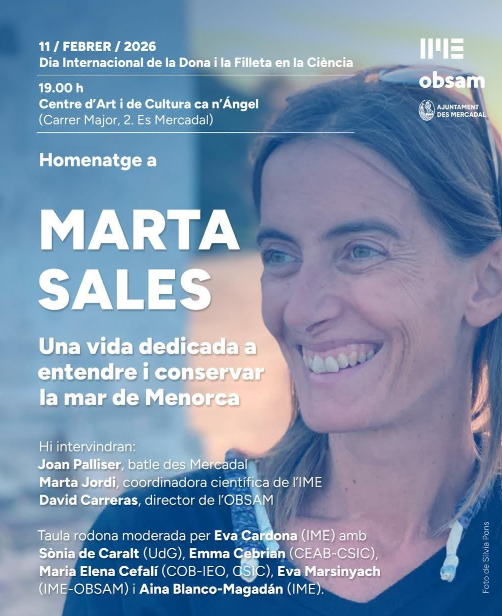 Homenatge a Marta Sales a Es Mercadal