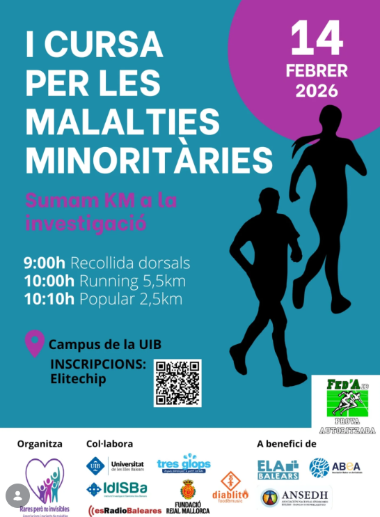 I Cursa per les Malalties Minoritàries a la UIB