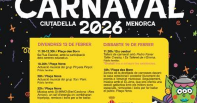 Carnaval de Ciutadella 2026: música, carrosses i diversió per a tota la família