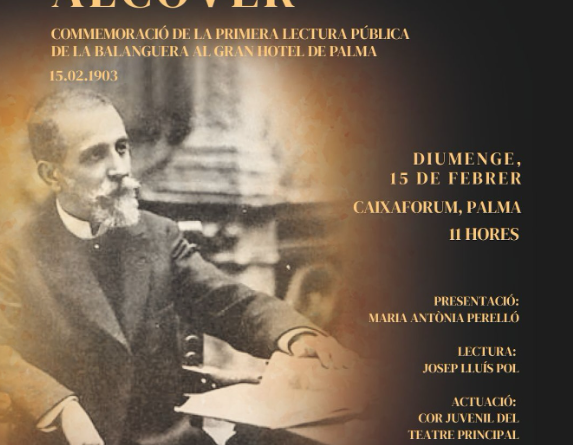 Palma commemora la primera lectura pública de La Balanguera en el centenari de Joan Alcover