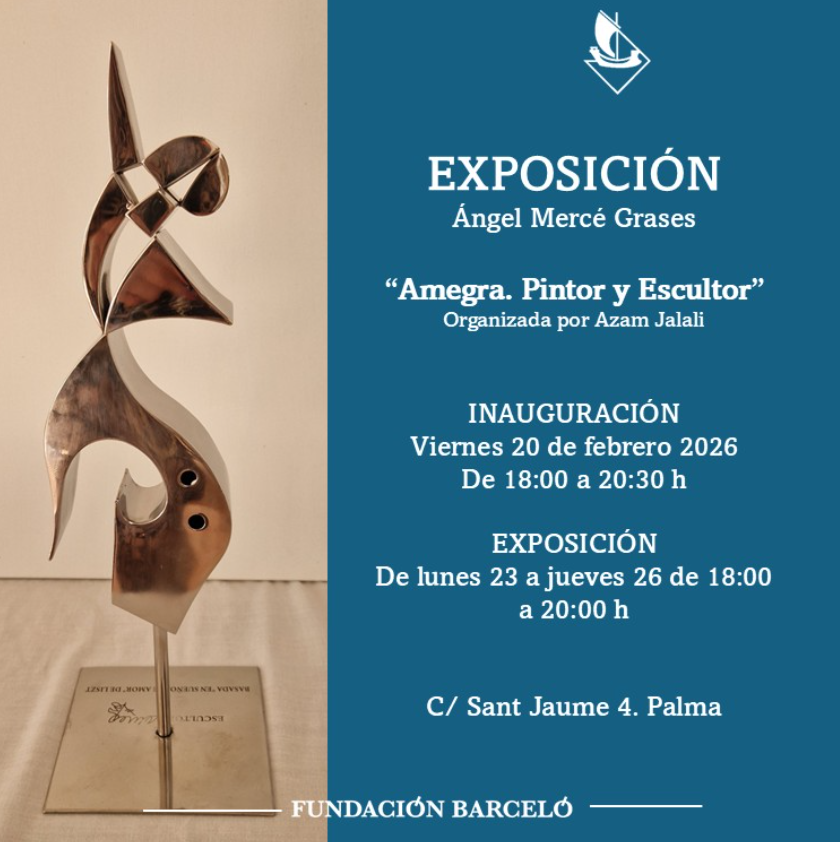 Angel Mercè Grases exposa escultura i pintura contemporània a la Fundació Barceló