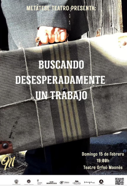 Sàtira i viatges en el temps amb “Buscando desesperadamente un trabajo” a Maó
