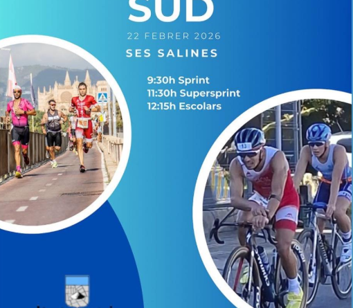 El Duatló Sud arriba a la Colònia de Sant Jordi amb una jornada plena d’esport