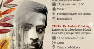 Pere Joan Campins protagonitza una conferència dins l’Any Gaudí 2026