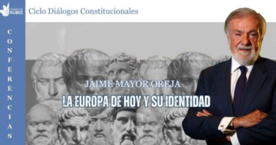 Jaime Mayor Oreja reflexiona sobre la identitat d’Europa a Maó
