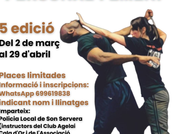 on Servera impulsa la 5a edició del Taller de Defensa Personal Femení