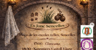 Gimcana de ball mallorquí a Sencelles amb Es Jonc