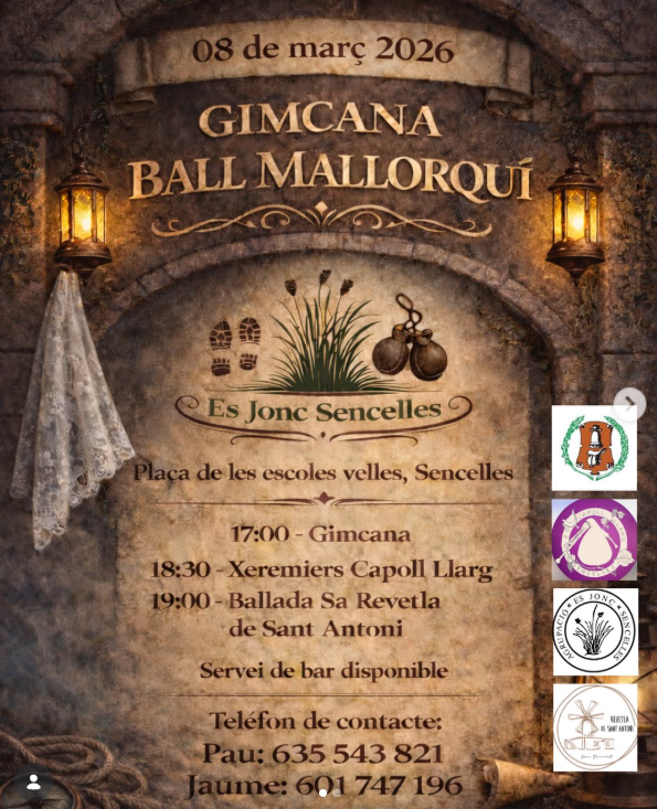 Gimcana de ball mallorquí a Sencelles amb Es Jonc