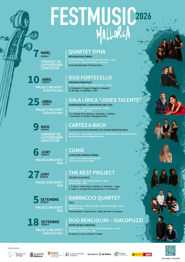 El FestMusic Mallorca dedica l’obertura a compositores oblidades