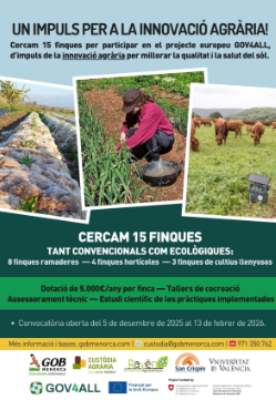 Taller d’innovació agrària del projecte GOV4ALL a Alaior