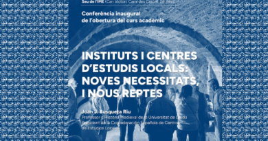L’IME obre el curs 2026 amb una conferència sobre el futur dels centres d’estudis locals