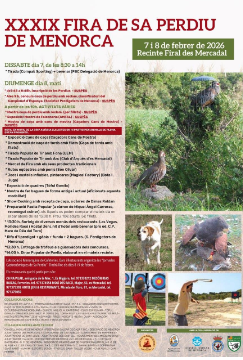 La Fira de sa Perdiu torna a Menorca amb dues jornades dedicades a la tradició i la natura