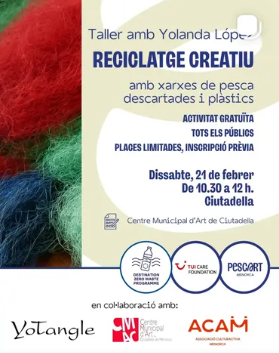 Taller de reciclatge creatiu amb Yolanda López