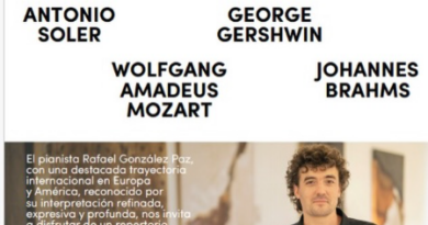 El pianista Rafael González Paz ofereix un concert benèfic a Son Vida amb obres de Mozart, Brahms i Gershwin