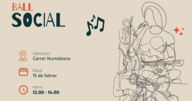 Ball social amb música en directe al carrer Nureduna aquest febrer