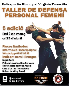 Taller de defensa personal femení – 5a edició (Son Servera)