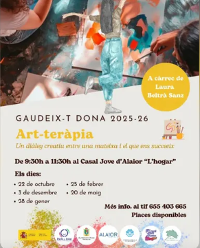 Art-teràpia Gaudeix·T Dona 2025-26 a Alaior