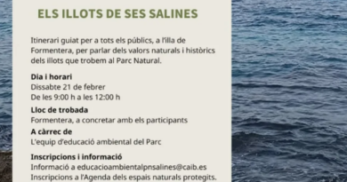 Els illots de ses Salines: itinerari guiat al Parc Natural a Formentera