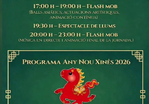 Any Nou Xinès 2026, festa i espectacles a la plaça de Pere Garau