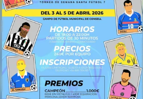 Torneig de Setmana Santa de futbol 7 a Consell