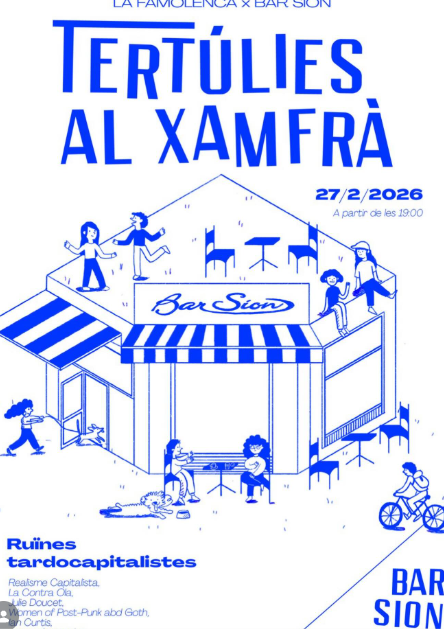 Tertúlies al Xamfrà, nova cita de reflexió i gresca al Bar Sion