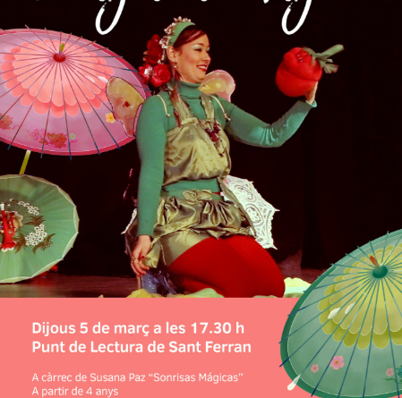 El Regne de l’Alegria arriba a Sant Ferran amb un contacontes familiar