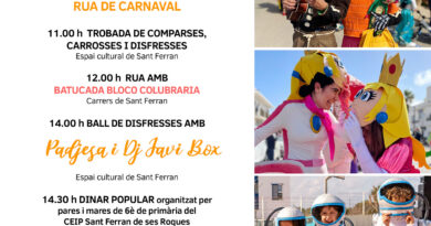 Sant Ferran celebra el Carnaval 2026 amb desfilada, música i premis
