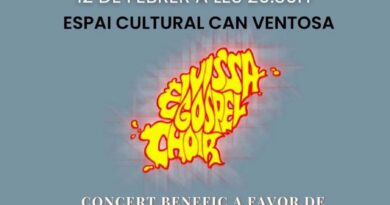 Concert solidari de l’Eivissa Gospel Choir a Can Ventosa