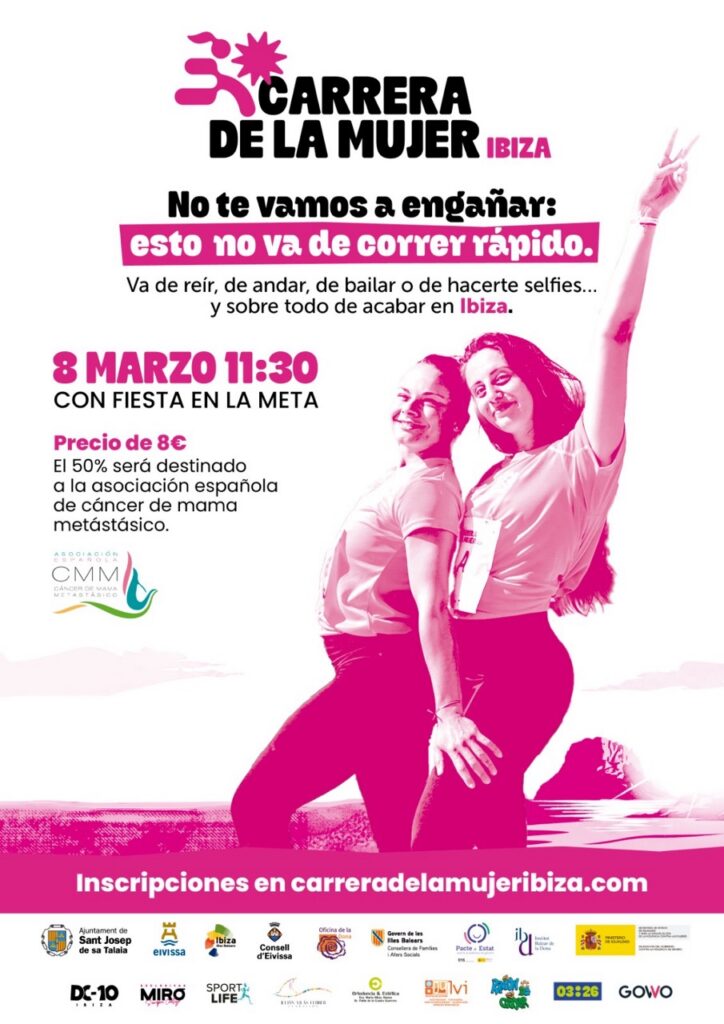 La IX Cursa per la Dona torna a Eivissa amb nou recorregut solidari