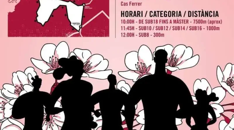 Torna la Cursa Flor d’Ametller a Santa Agnès