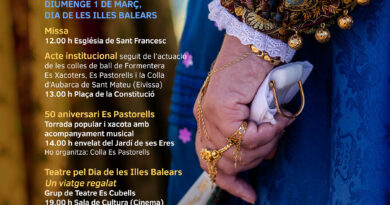 Formentera celebra el Dia de les Illes Balears 2026 amb música, tradició i cultura