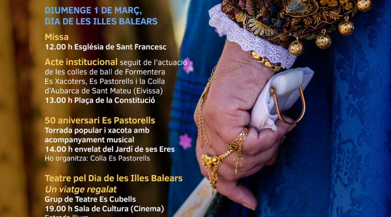 Formentera celebra el Dia de les Illes Balears 2026 amb música, tradició i cultura