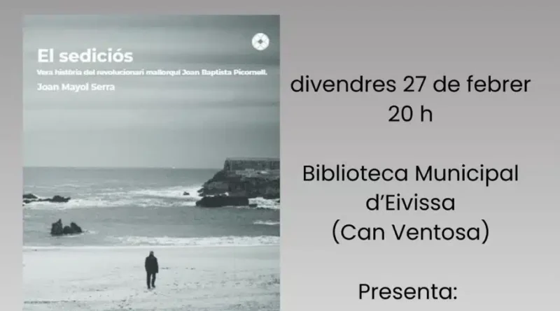 Joan Mayol Serra presenta el seu nou llibre a la Biblioteca Municipal d’Eivissa