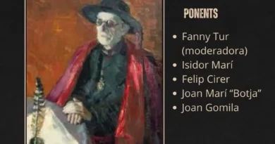 Taula rodona sobre Isidor Macabich a Can Ventosa