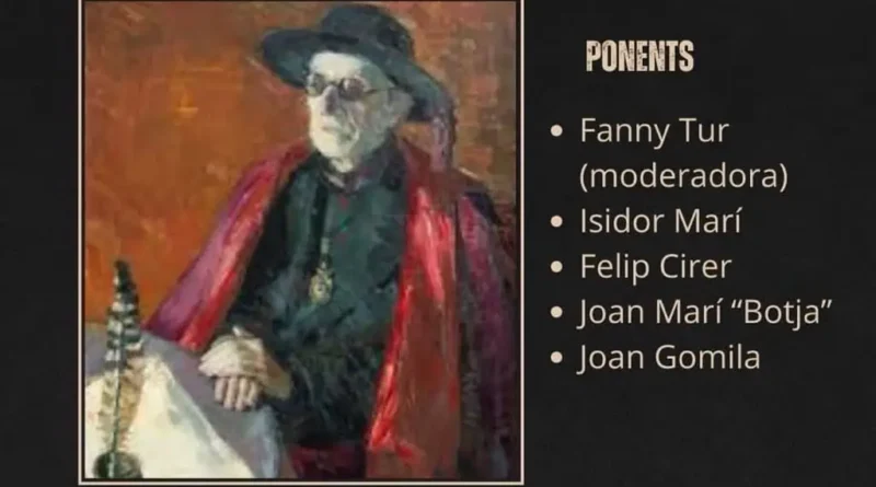 Taula rodona sobre Isidor Macabich a Can Ventosa