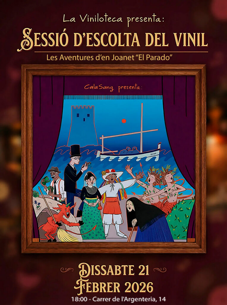 Les aventures d’en Joanet “El Parado”: CalaSang presenta el seu doble vinil a La Viniloteca