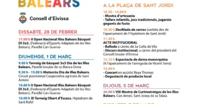 Plans per a tothom pel Dia de les Illes Balears 2026 a Eivissa