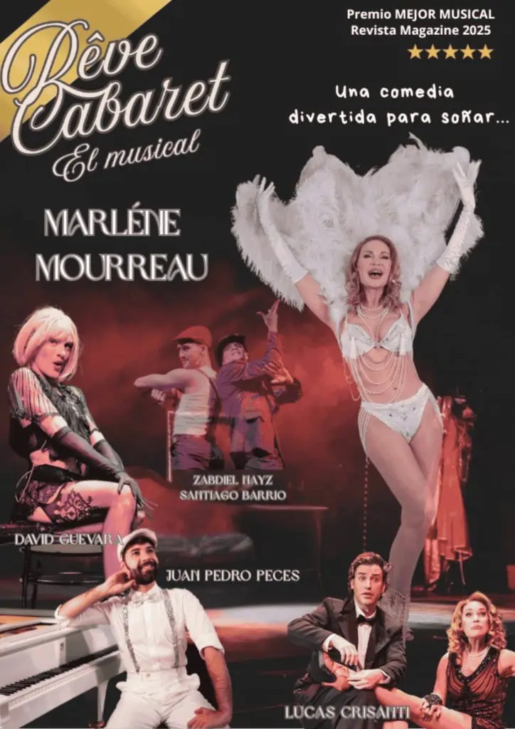 Rêve Cabaret, el musical arriba al Teatro Pereyra