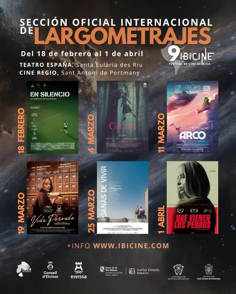 Secció Oficial Internacional de Llargmetratges d’Ibicine 2026