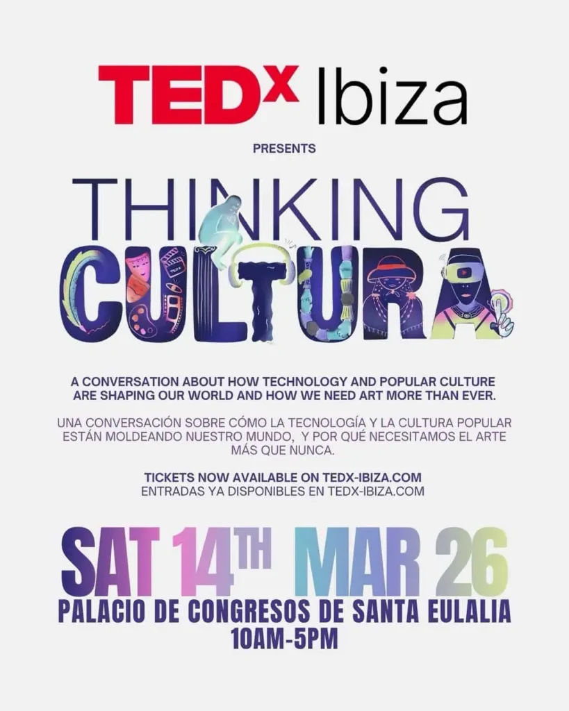 TEDx Ibiza torna amb “Thinking Cultura” al Palau de Congressos