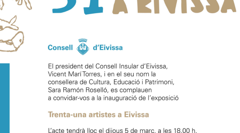 “31 artistes a Eivissa”, una exposició col·lectiva a Sa Nostra Sala