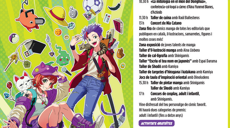 El Festival de Manga i Anime en català (FeMa) torna a les Illes amb la seva quarta edició