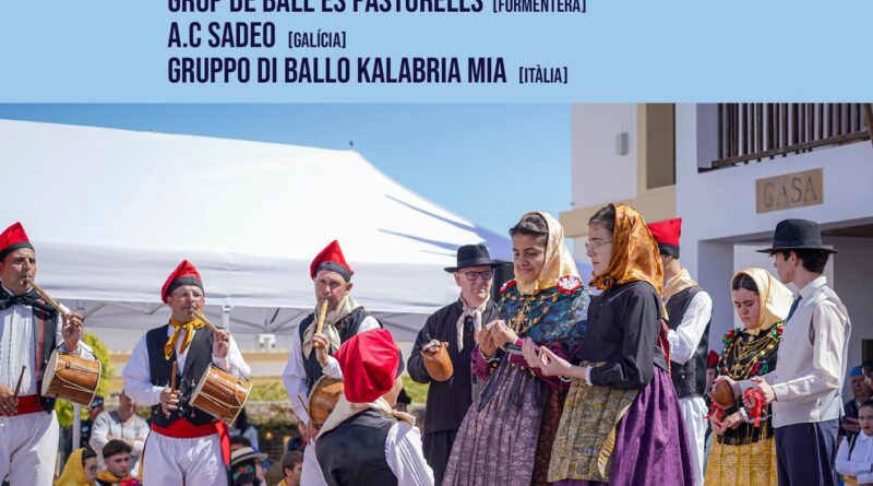 Formentera celebra el VI Festival Folklòric amb grups de les Illes, Galícia i Itàlia