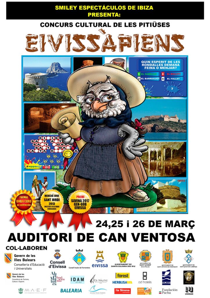 El concurs cultural “Eivissàfens” torna a Can Ventosa per posar a prova el coneixement sobre les Pitiüses
