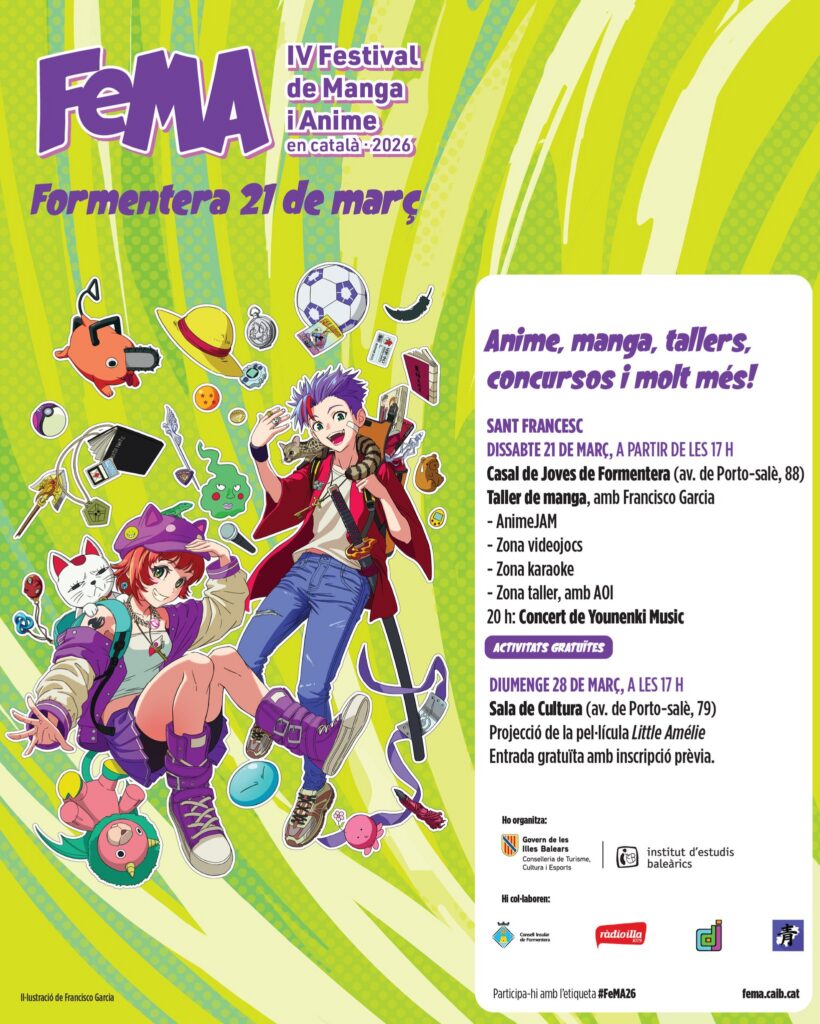 Formentera acull la IV edició del Festival de Manga i Anime en català (FeMA)